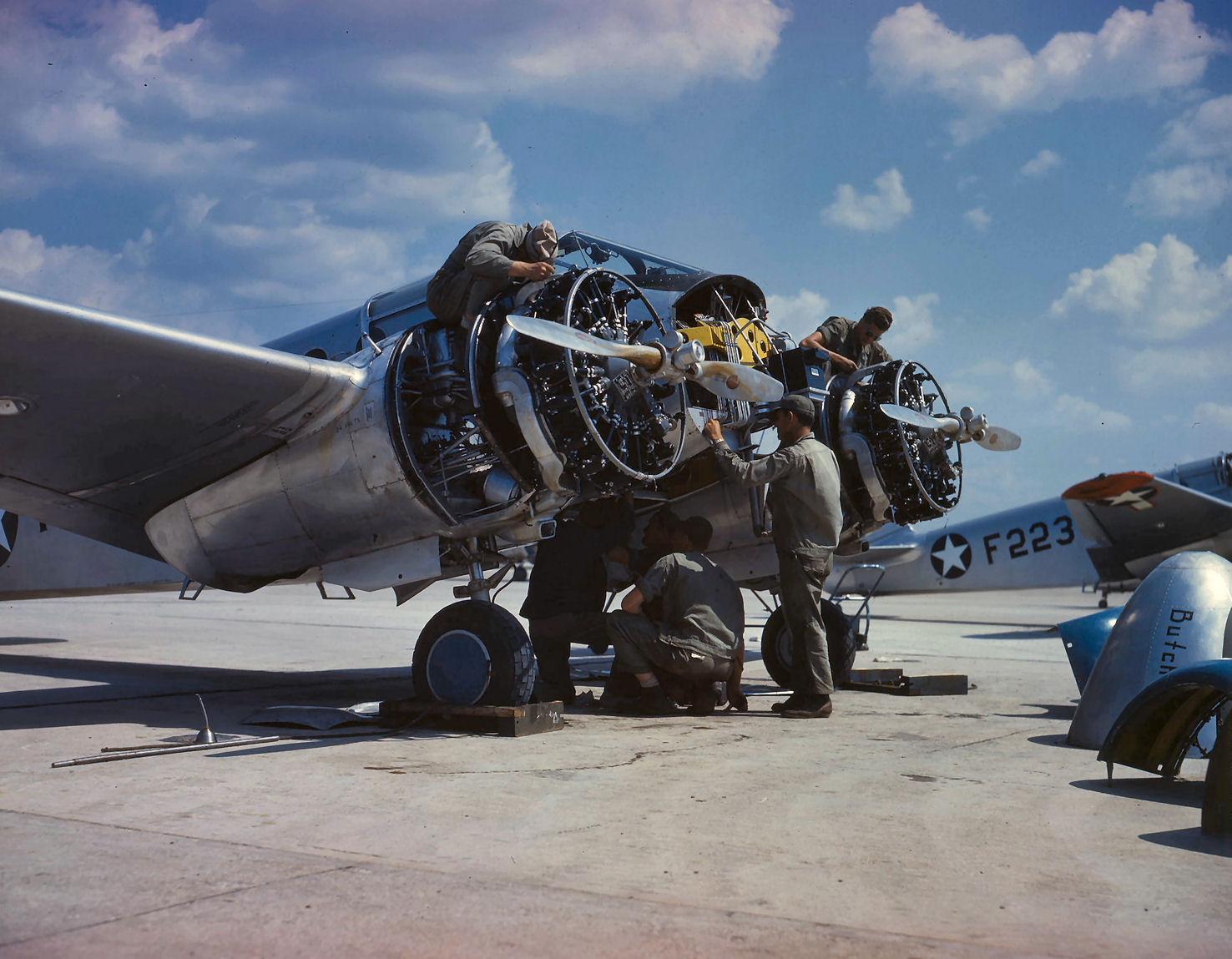 Freeman Army Air Field in Indiana