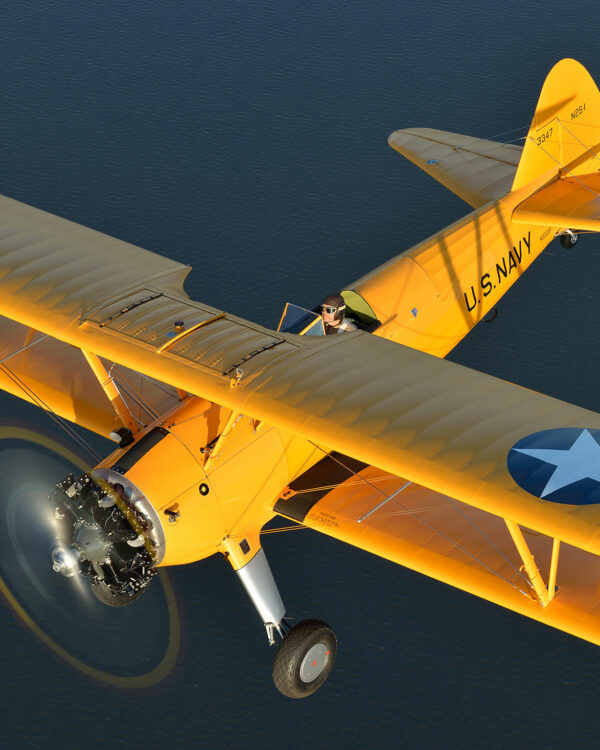 Award winning N2S-1 Stearman restored by AirCorps Aviation.